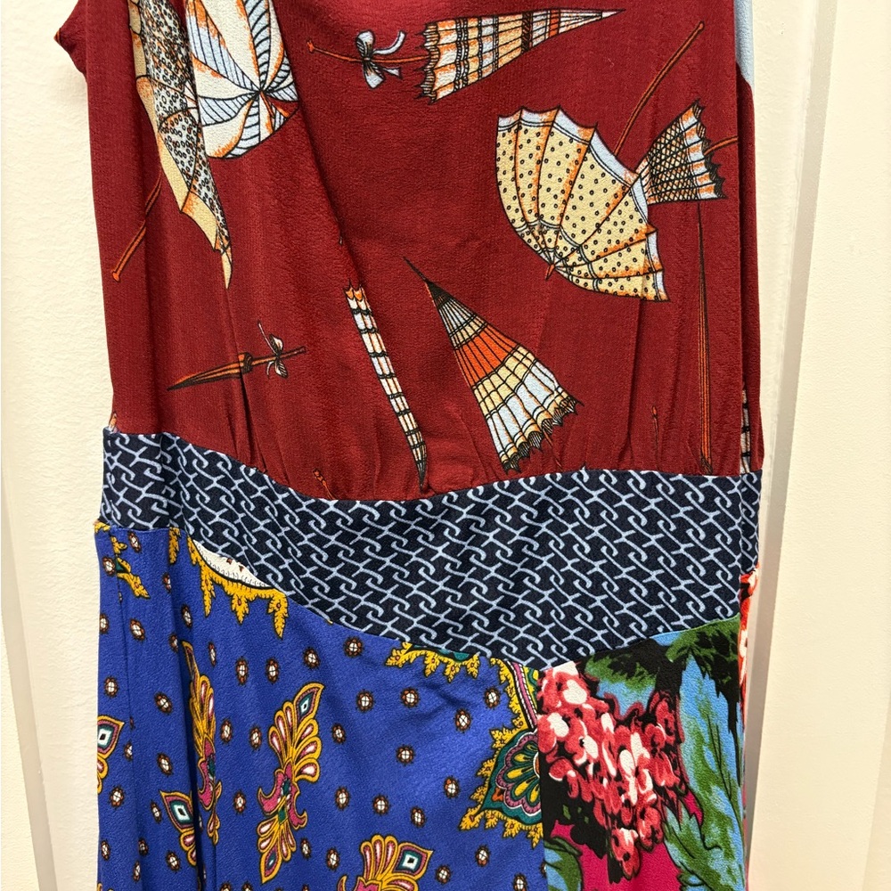 Anthropologie Moulinette Soeurs Royal Blue Dress - Picture 3 of 4
